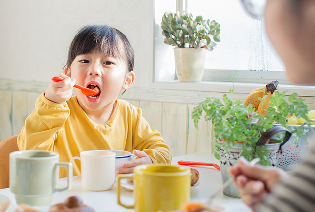食事の様子
